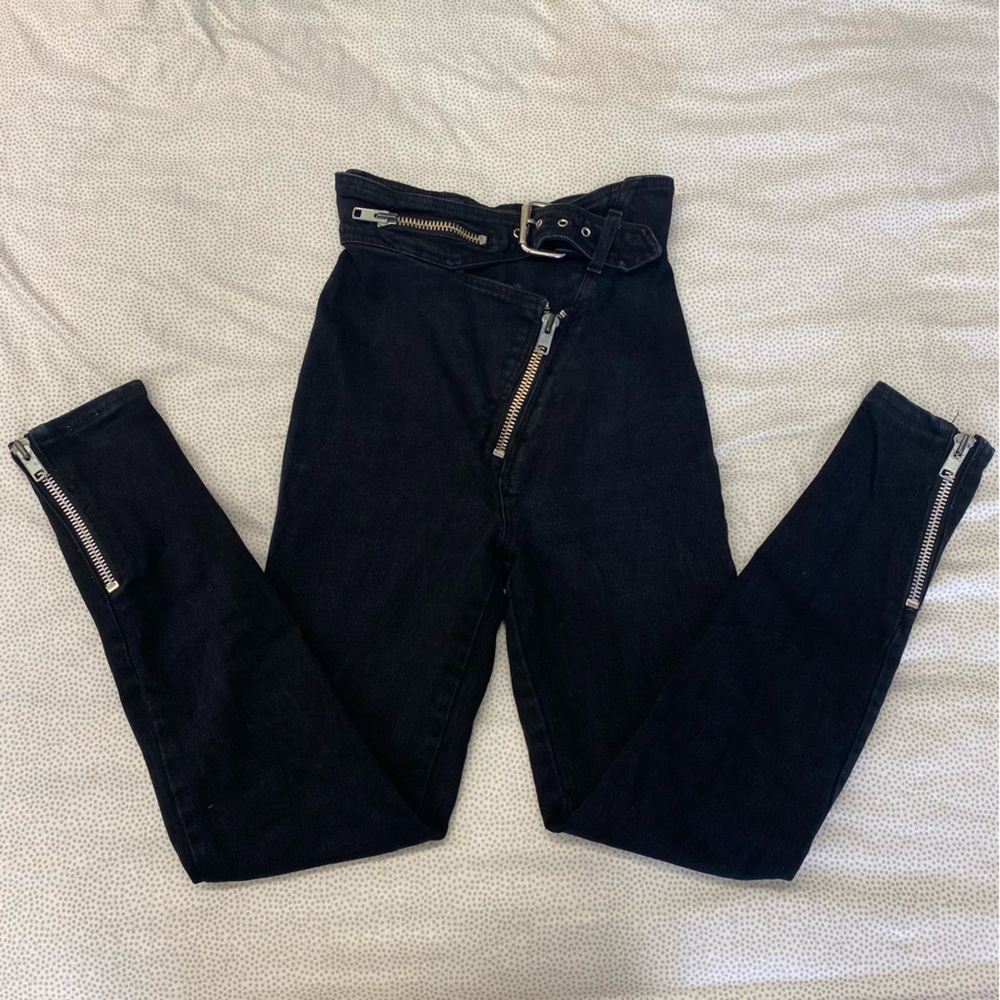 Parasuco black high waisted Denim Pants